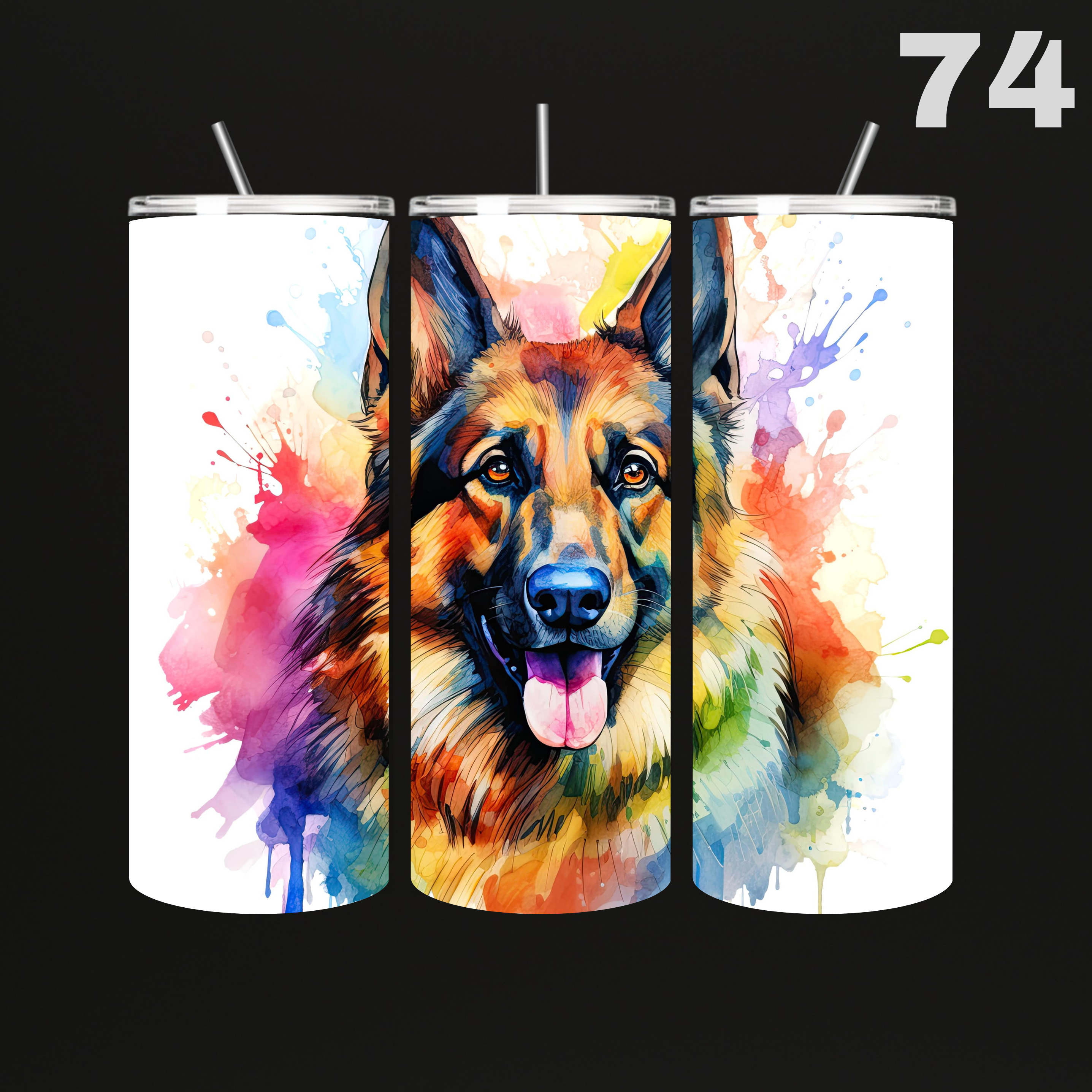 Tumbler Hond Olie