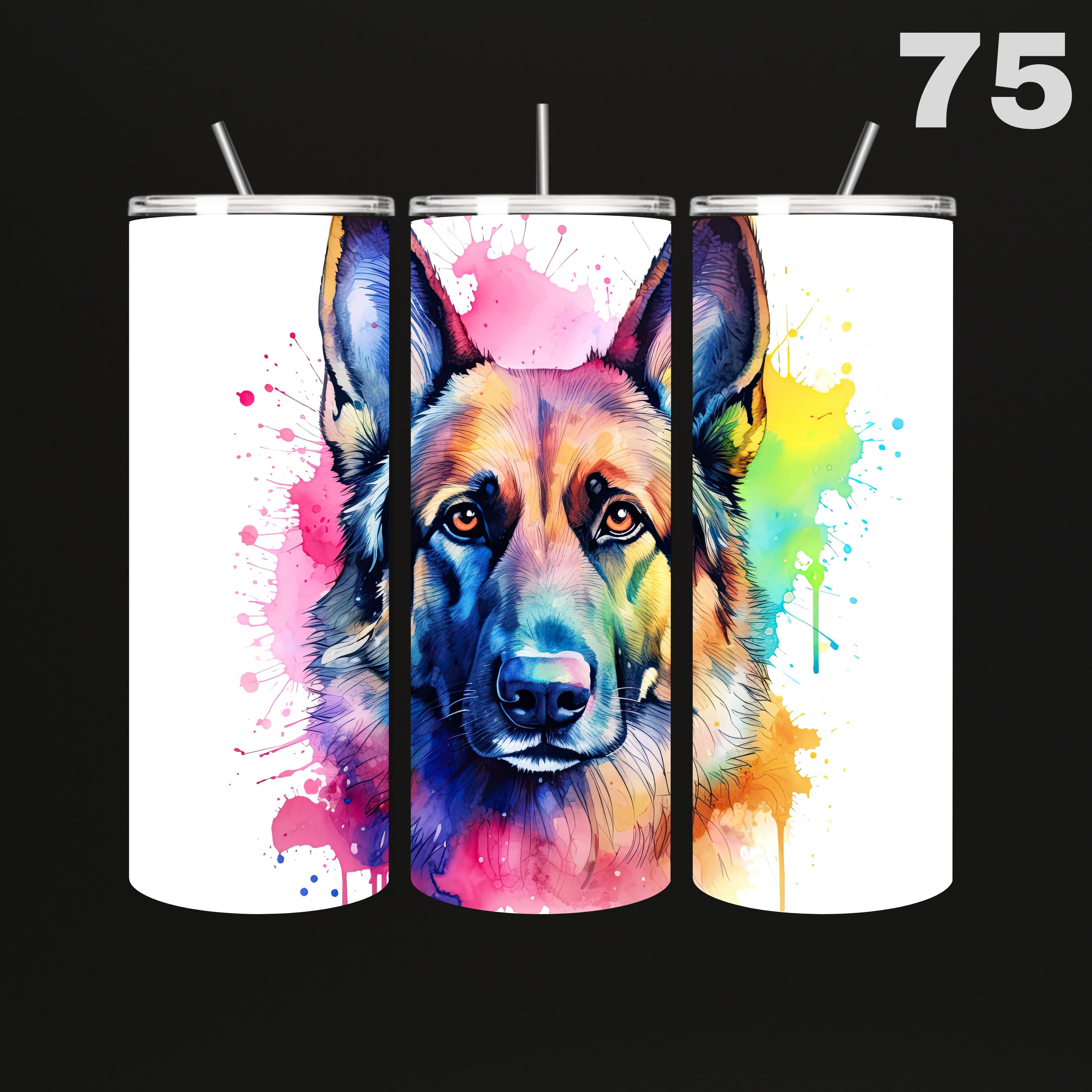 Tumbler Hond Olie