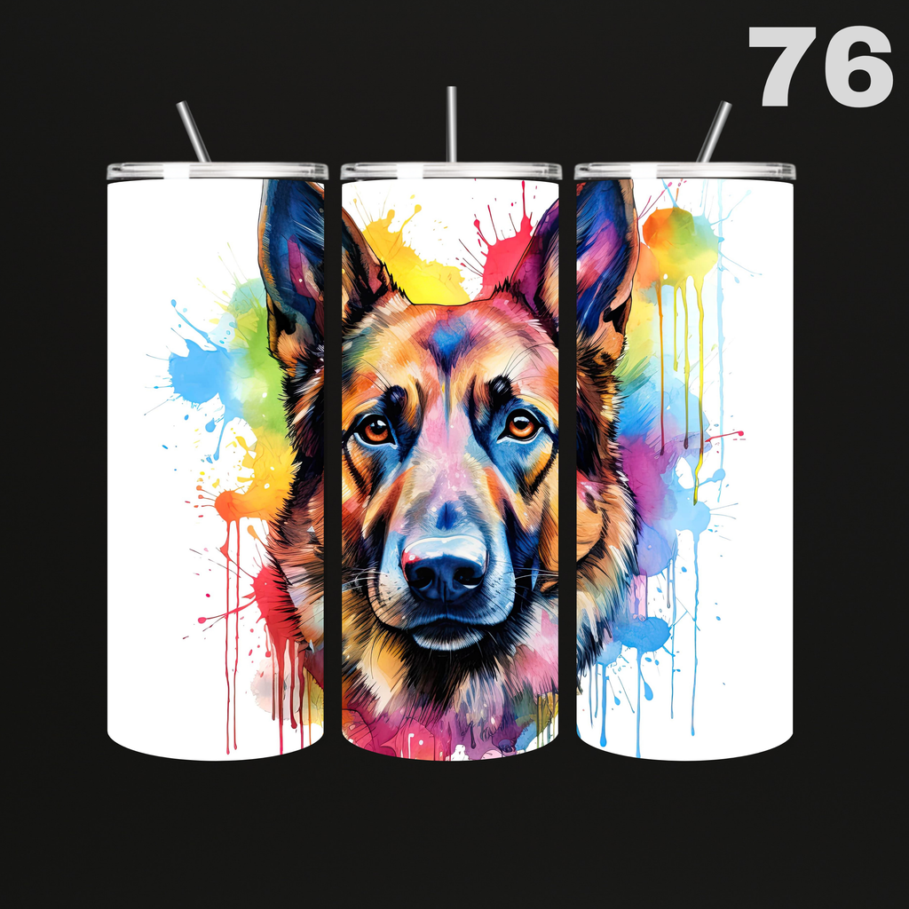 Tumbler Hond Olie