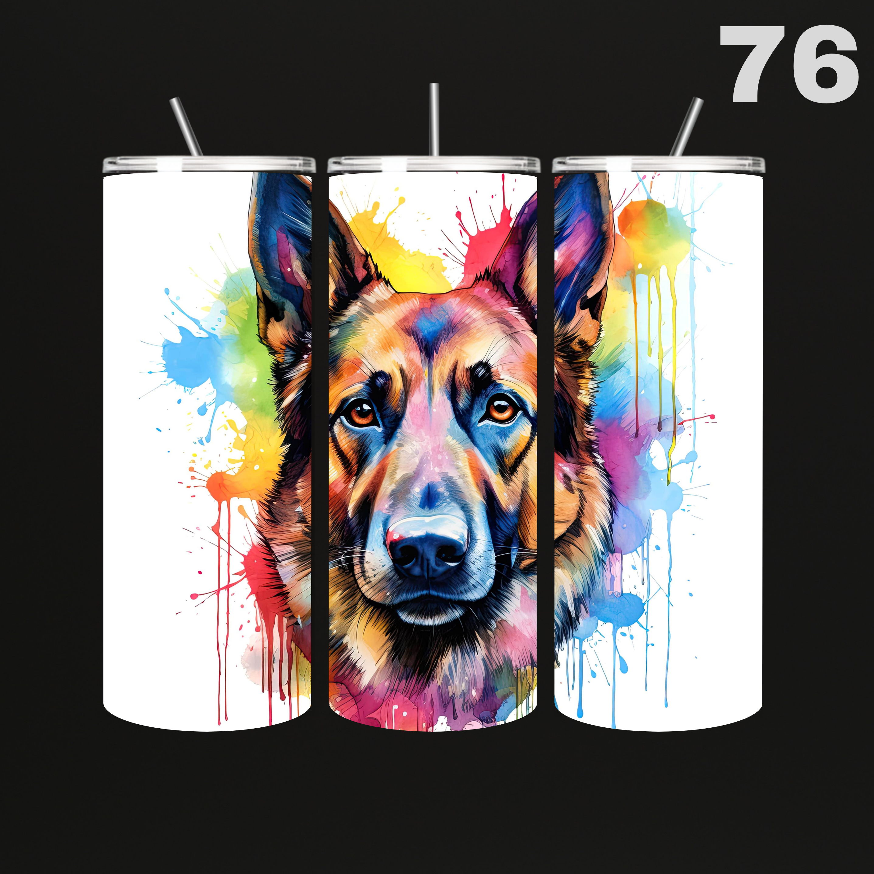 Tumbler Hond Olie