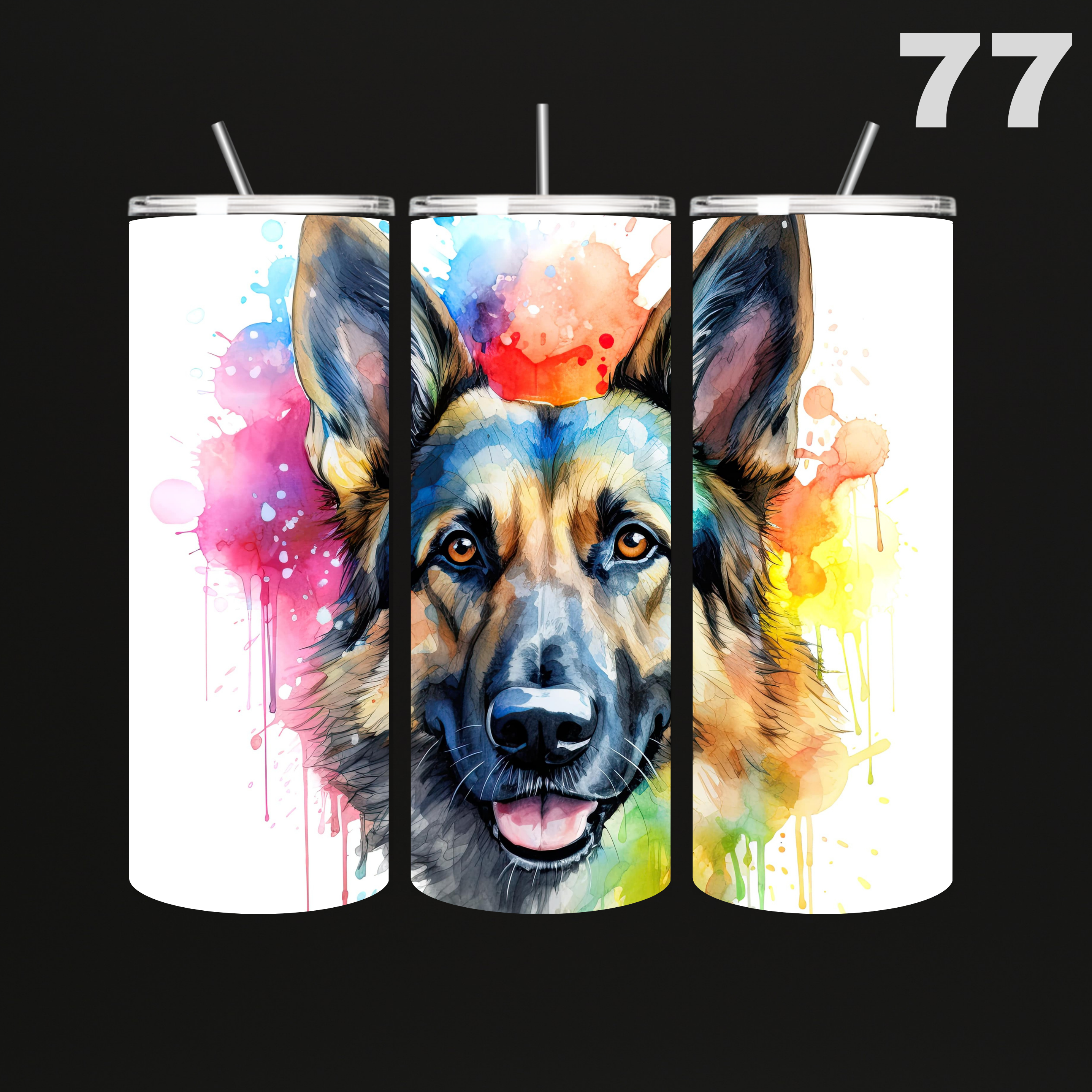 Tumbler Hond Olie