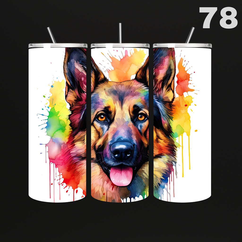 Tumbler Hond Olie