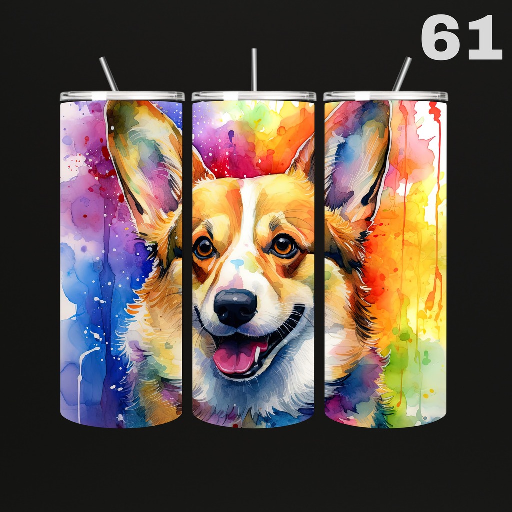 Tumbler Hond Olie