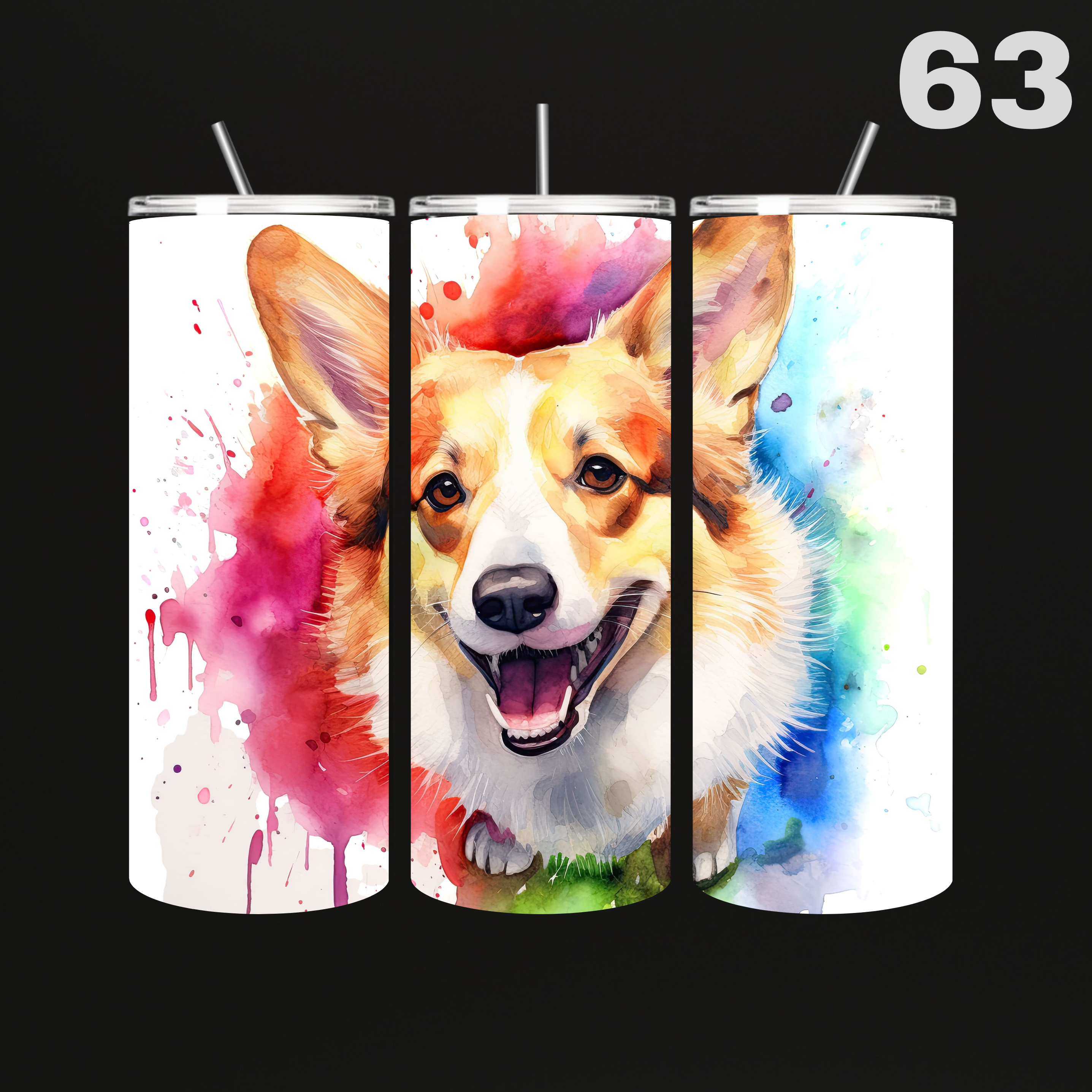 Tumbler Hond Olie