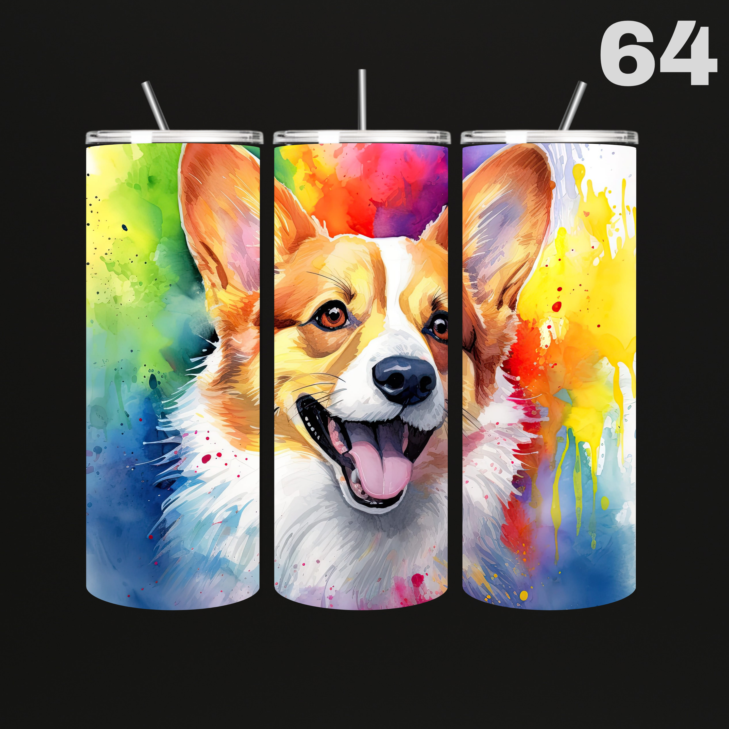Tumbler Hond Olie