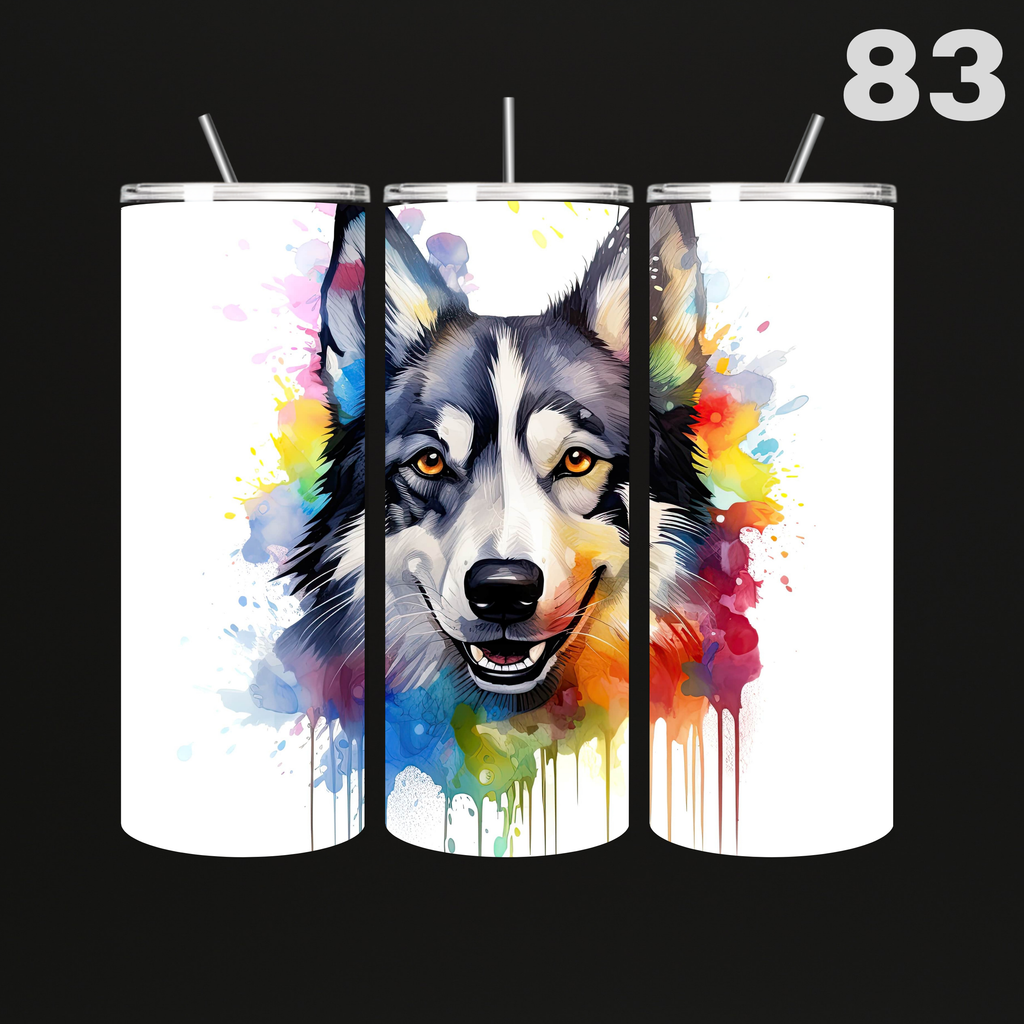 Tumbler Hond Olie