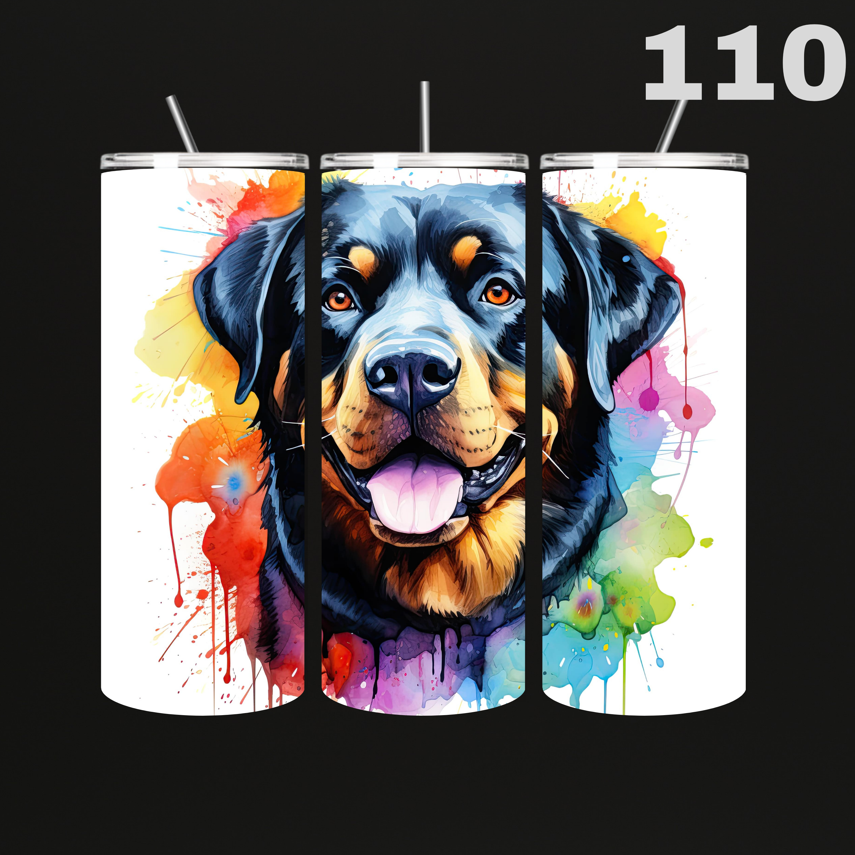 Tumbler Hond Olie