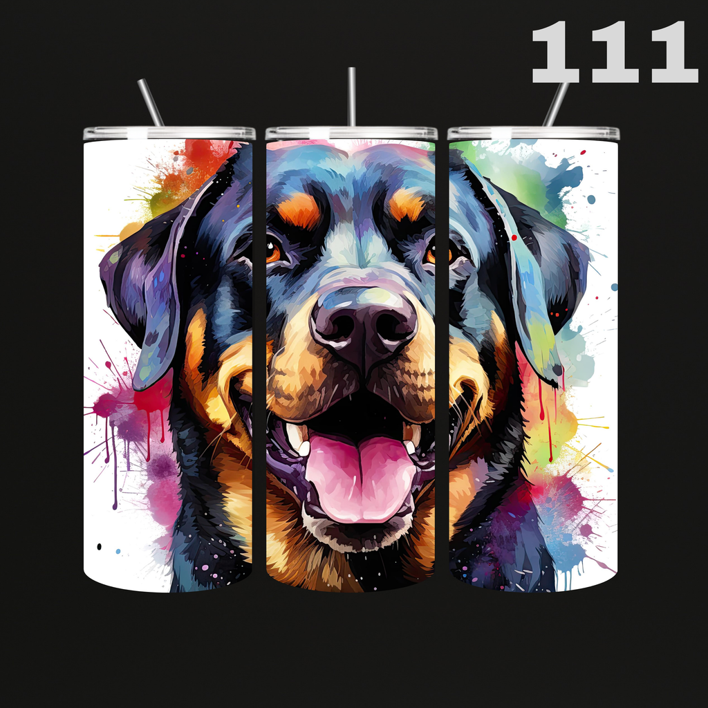 Tumbler Hond Olie