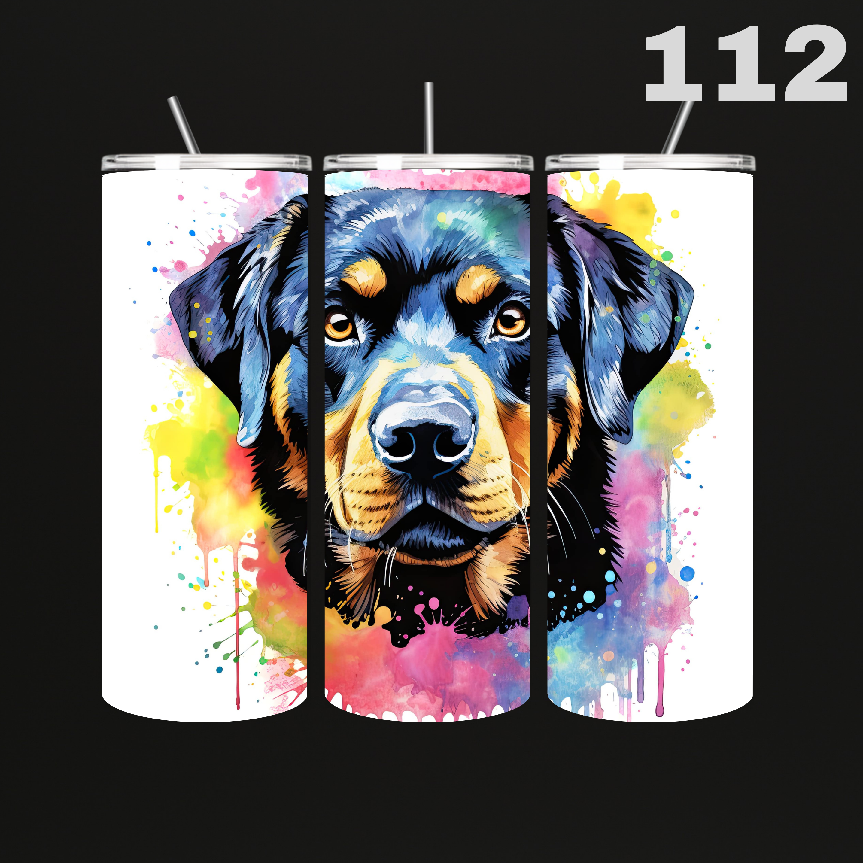 Tumbler Hond Olie