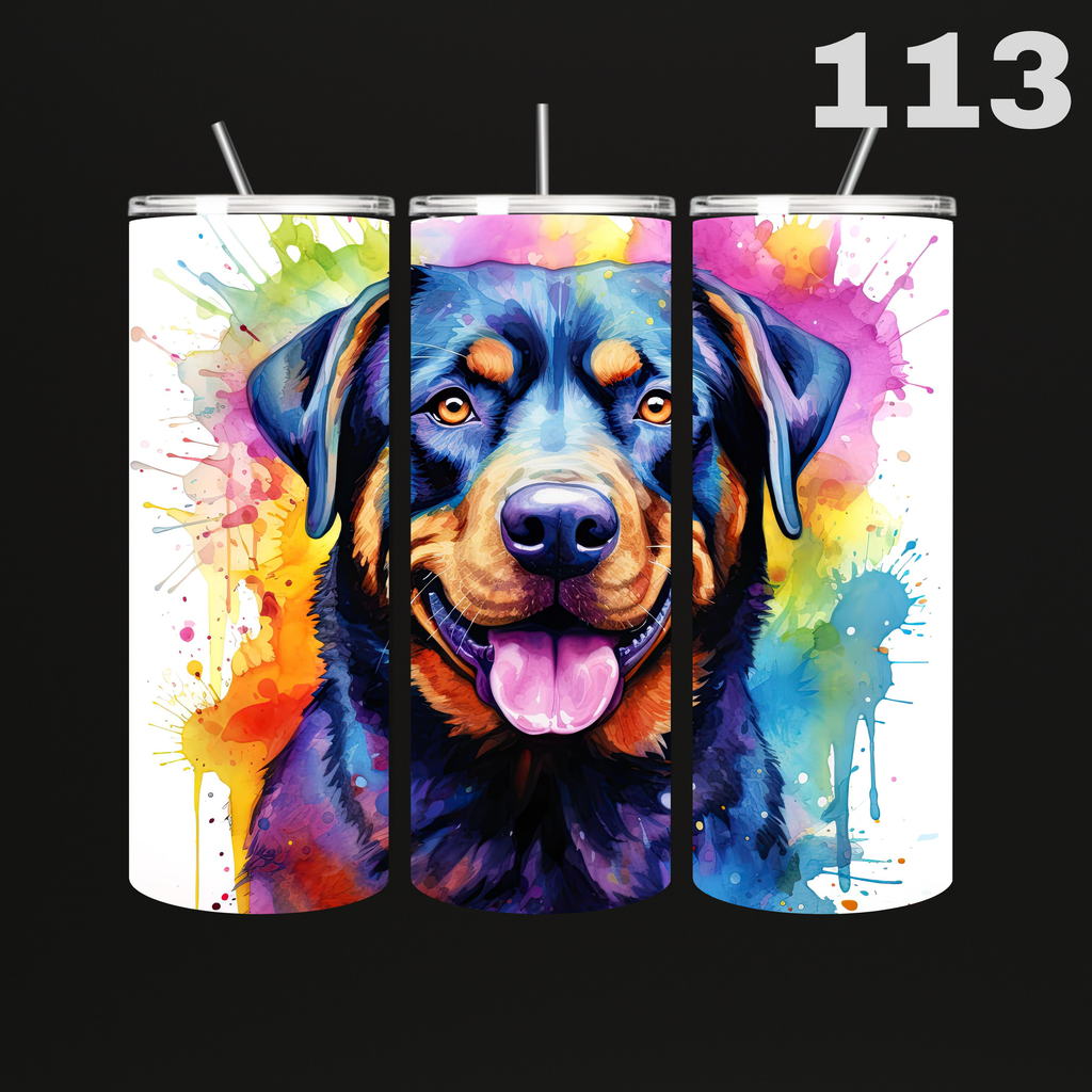 Tumbler Hond Olie