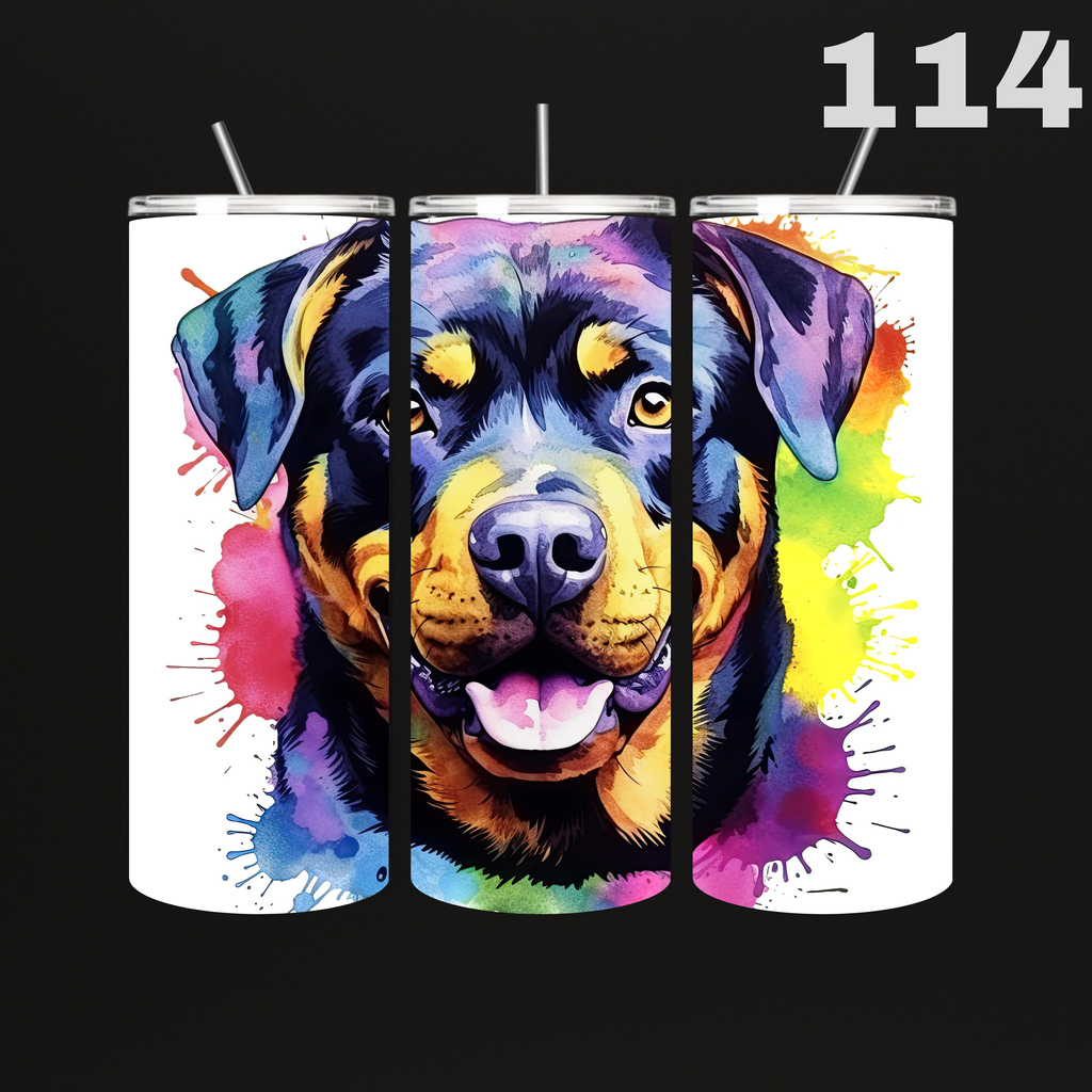 Tumbler Hond Olie