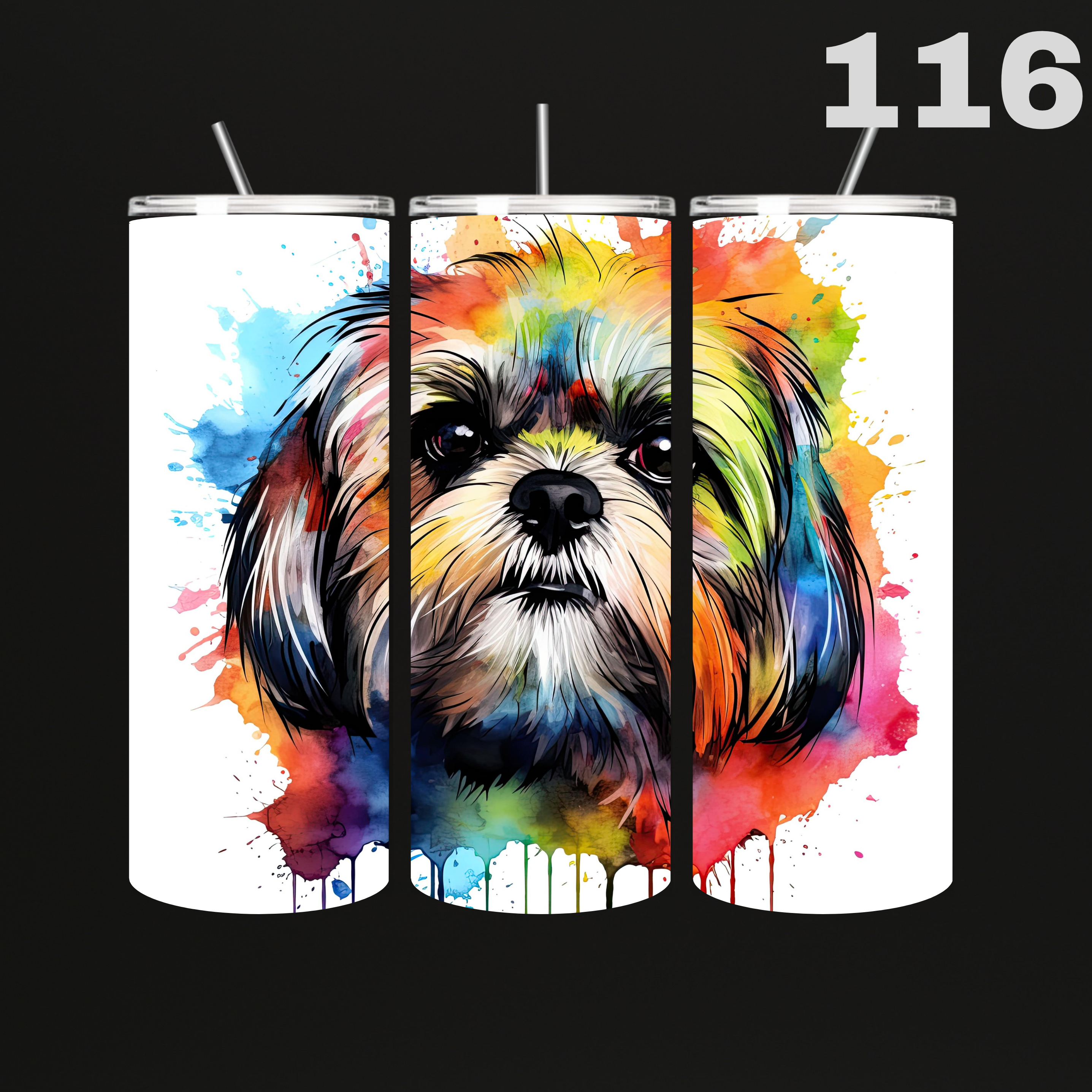Tumbler Hond Olie