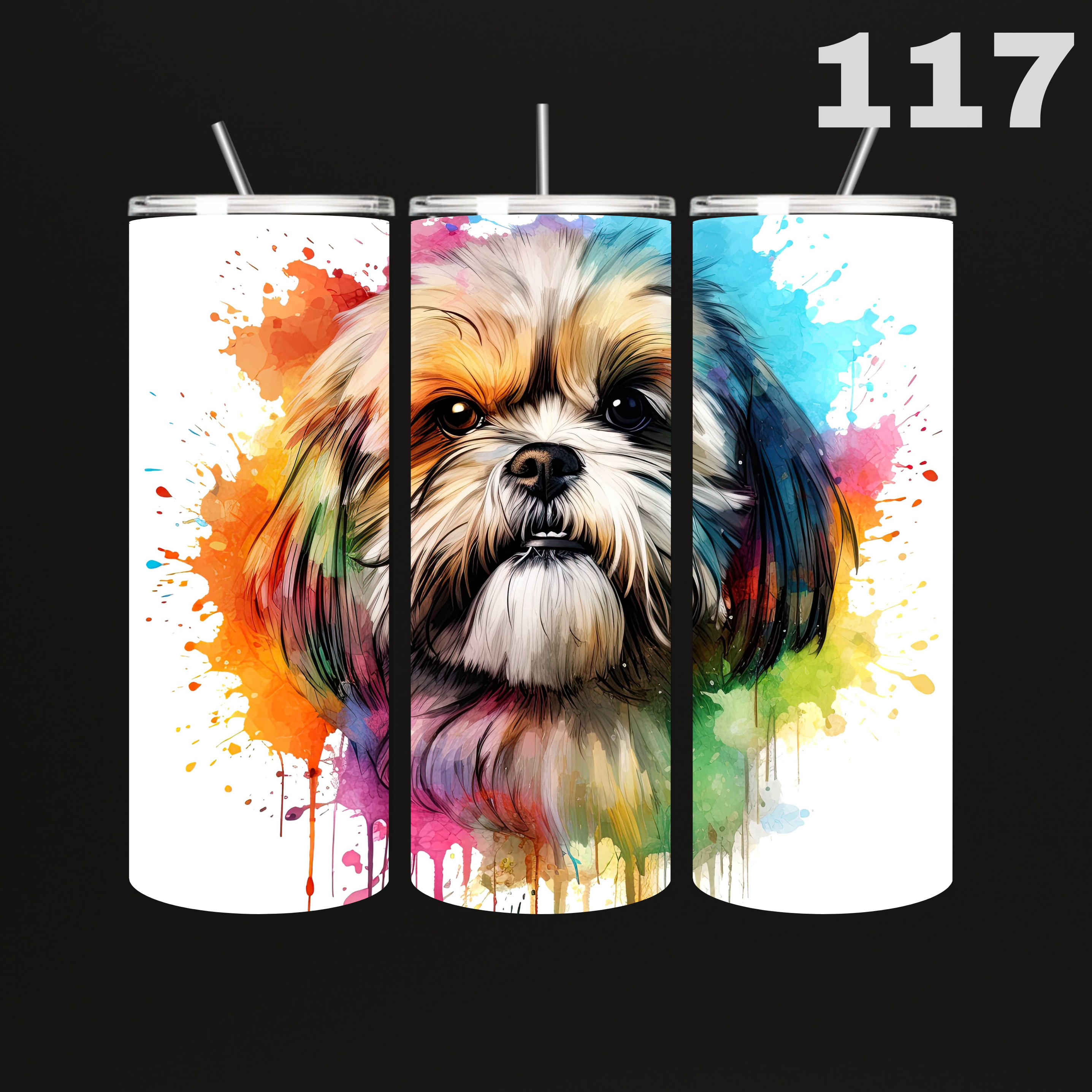 Tumbler Hond Olie