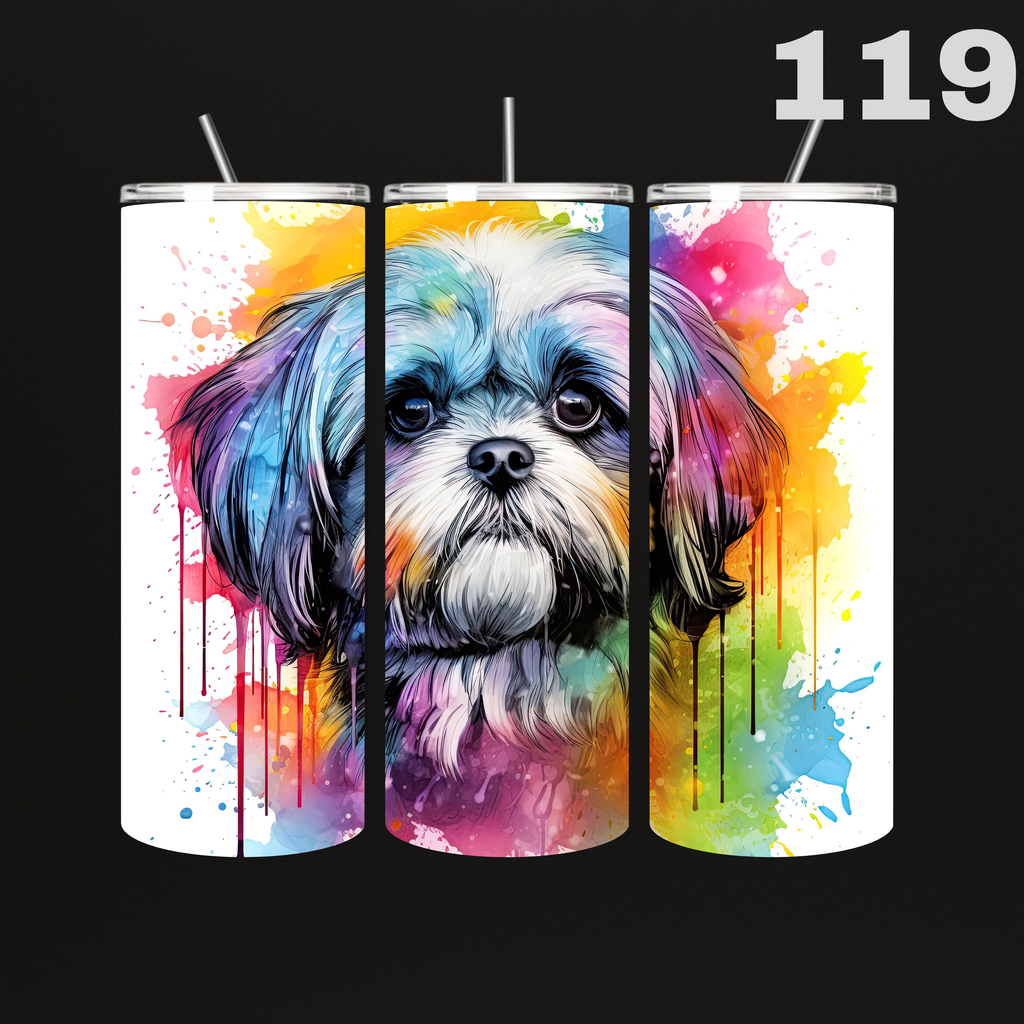 Tumbler Hond Olie