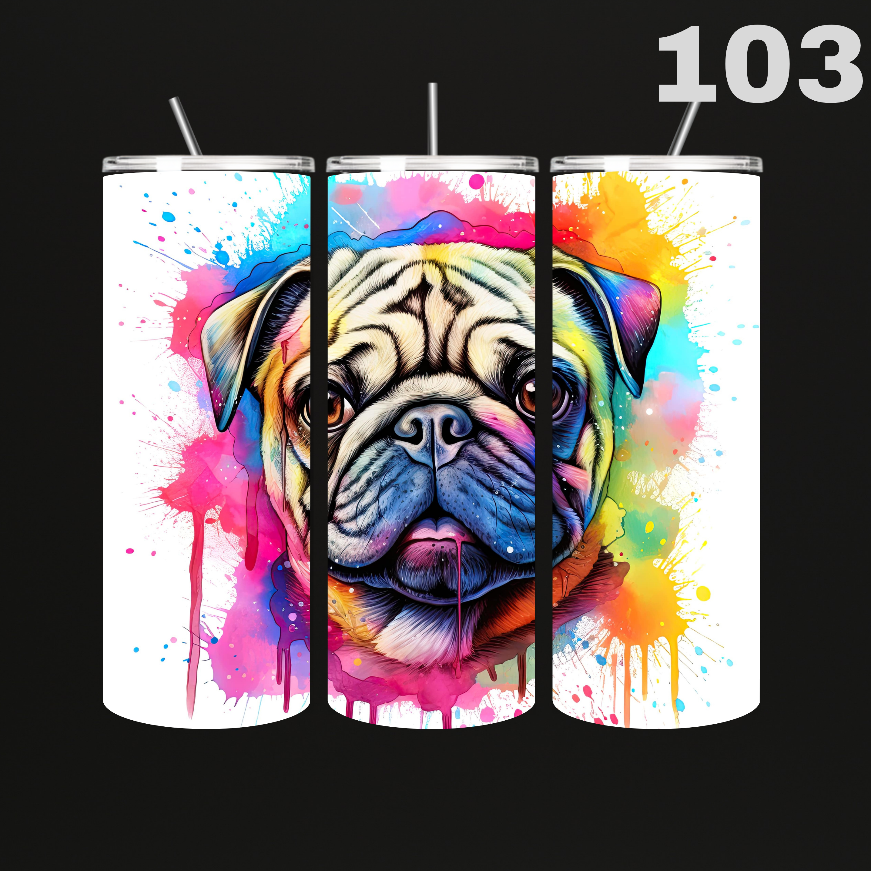 Tumbler Hond Olie