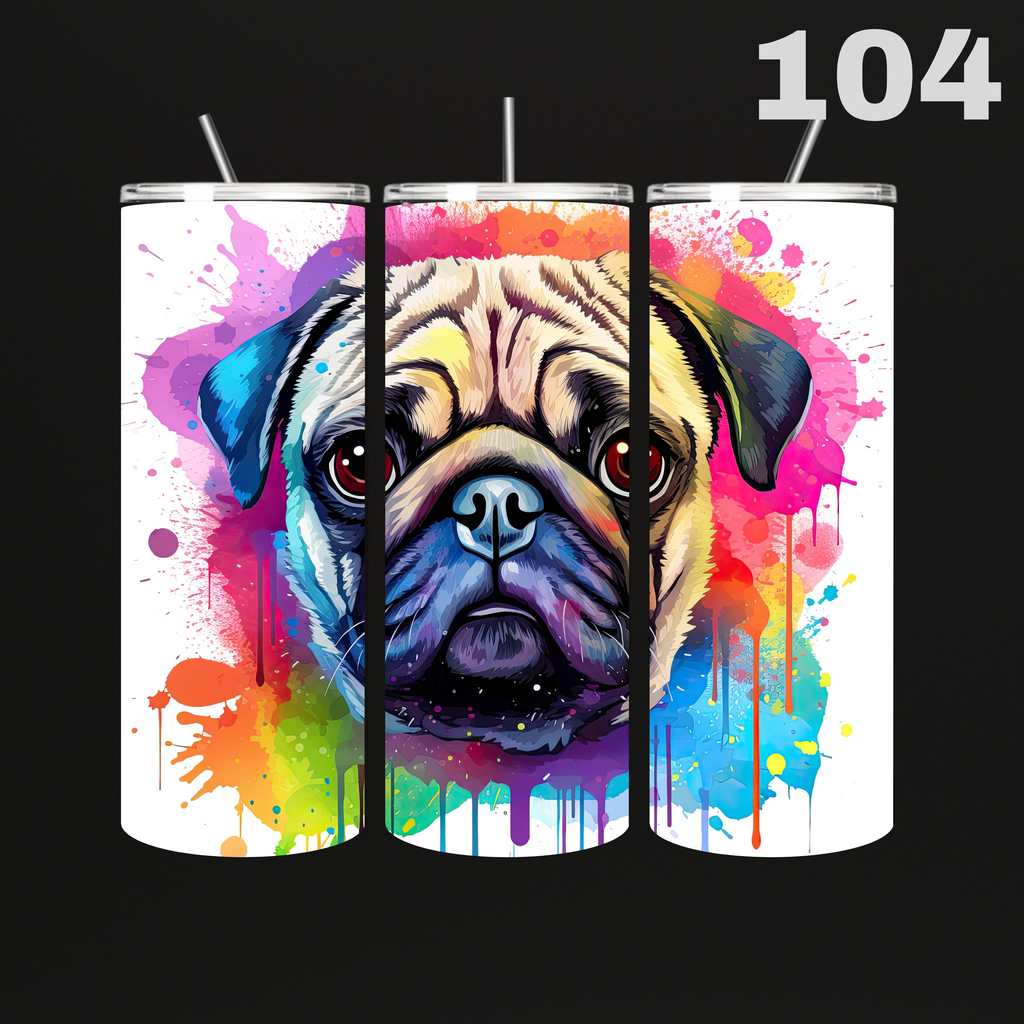 Tumbler Hond Olie