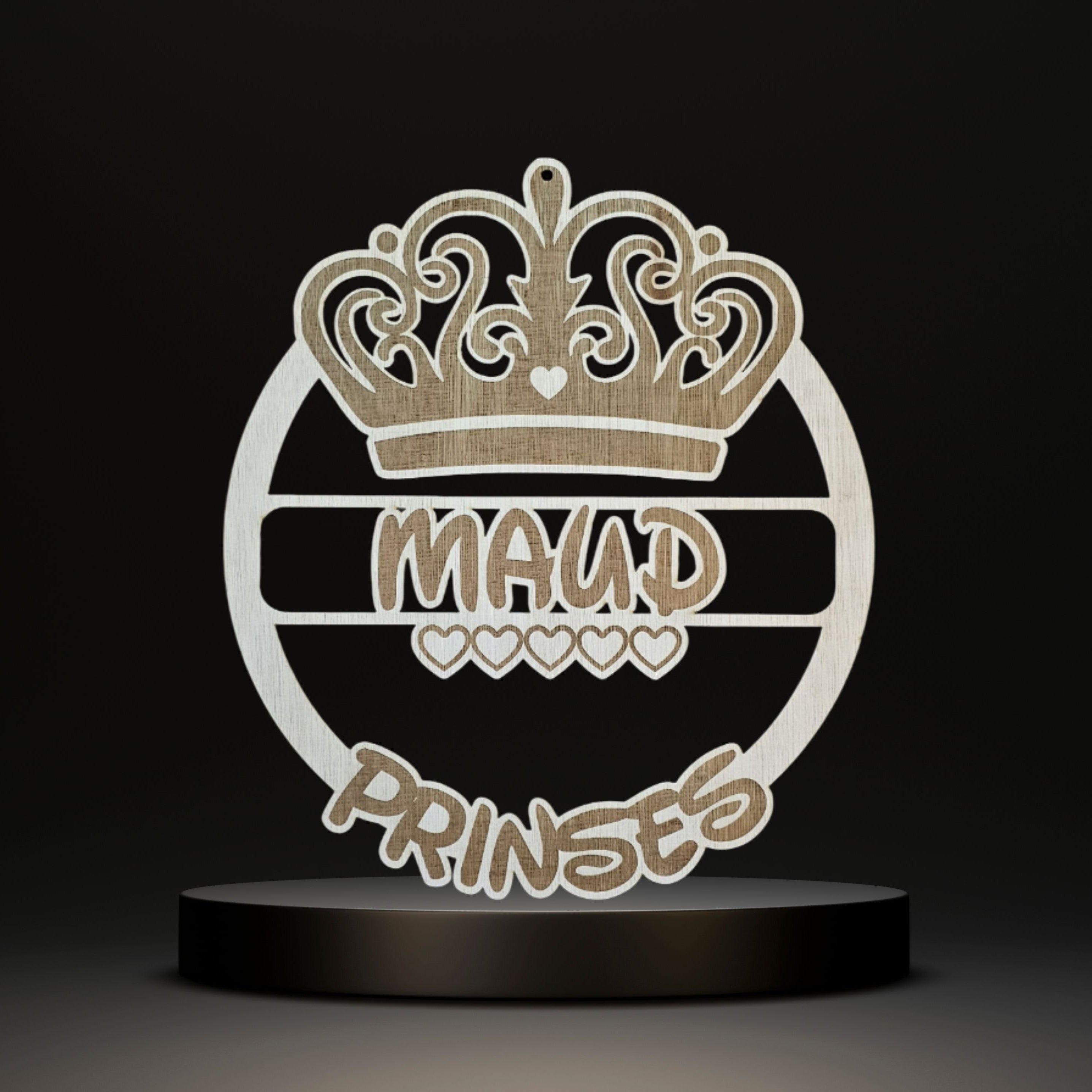 Muurdecoratie Prinses kroon