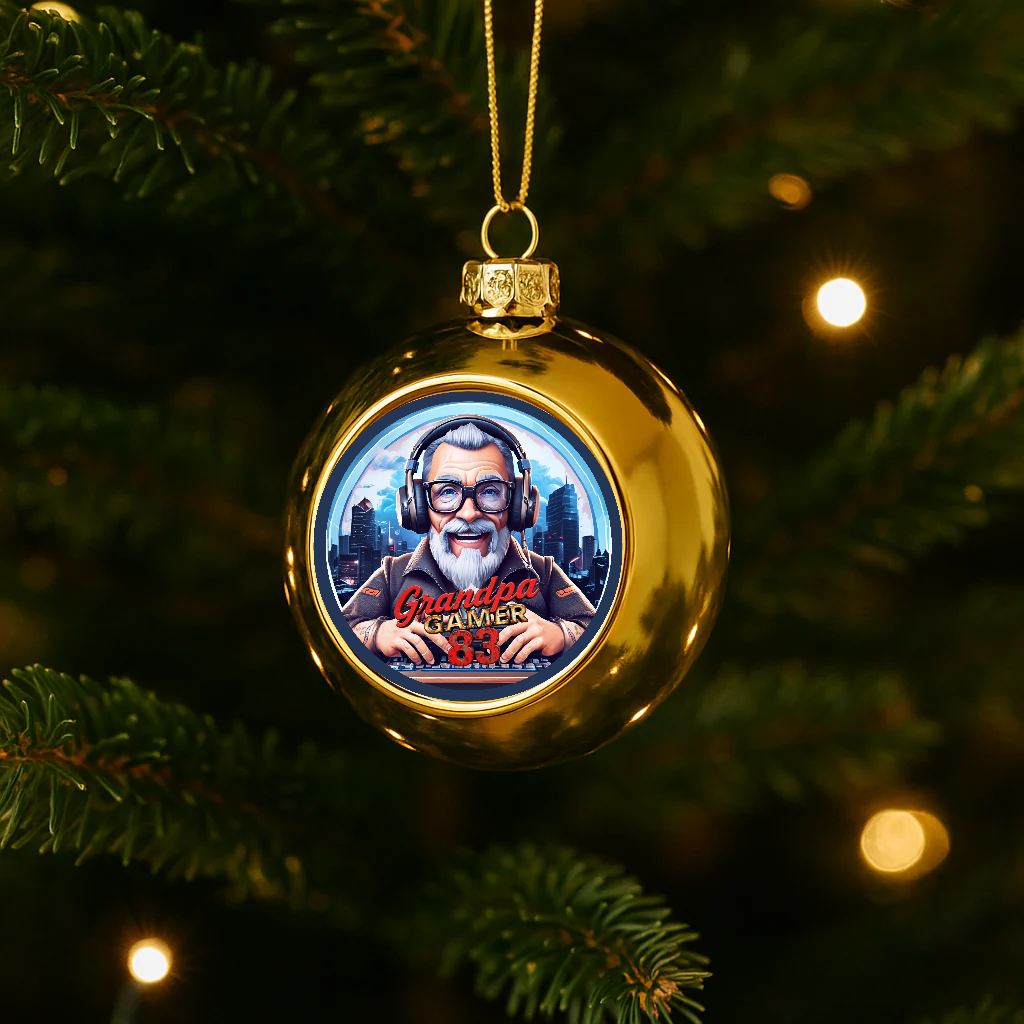 Grandpa Gamer83 Kerstbal